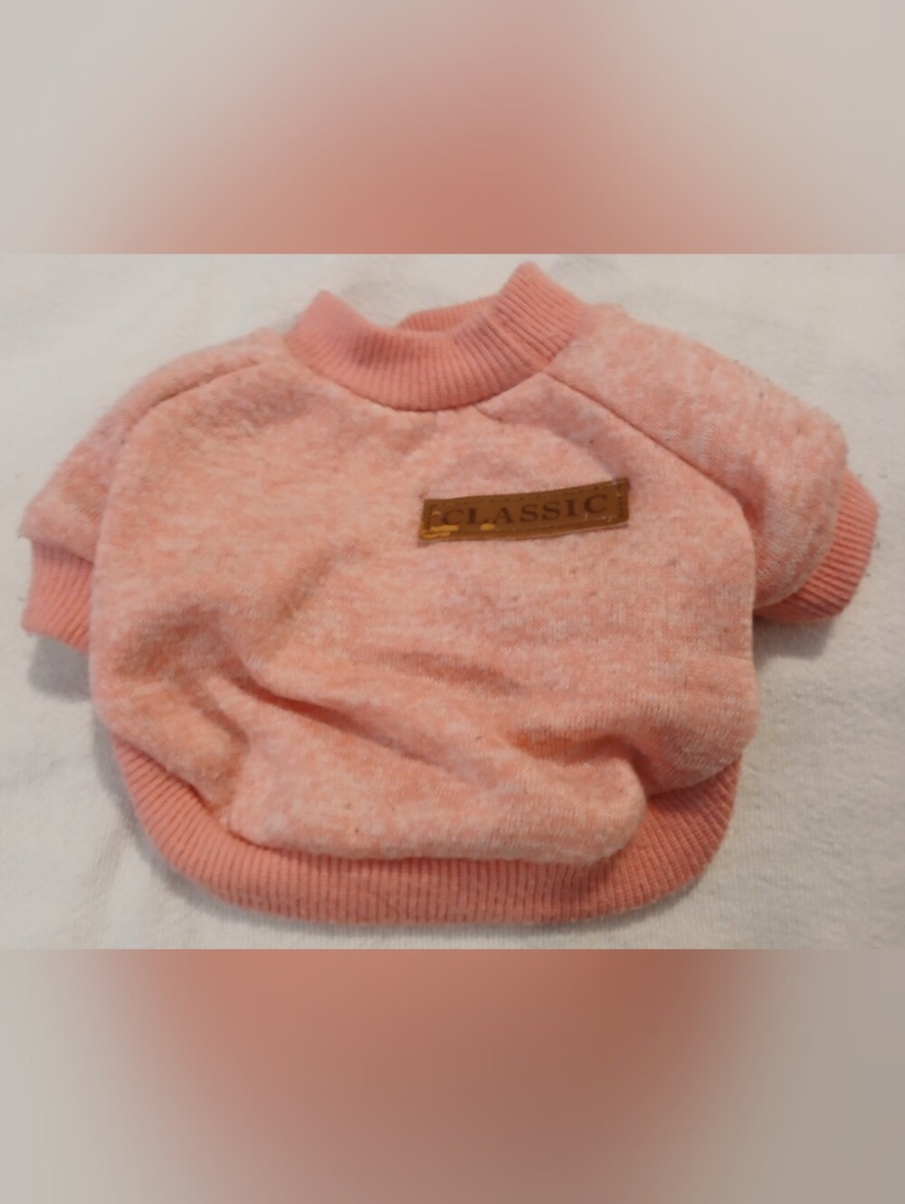 Bundle Classic Pink & Blue Crewneck Puppy Sweaters.